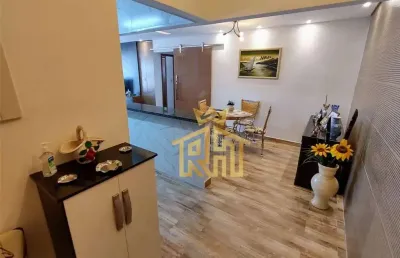Apartamento à venda, 101 m² por r$ 630.000,00 - aviação - praia grande/sp