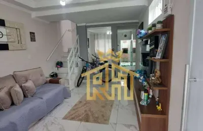 Sobrado 02 quartos porteira fechada para venda - bairro caiçara - praia grande - sp