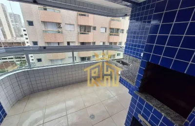 Apartamento 03 dormitórios (01 suíte) - sacada com churrasqueira - lazer - 02 vagas - aviação