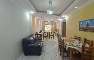 Apartamento espaçoso com 3 dormitórios na guilhermina – praia grande/sp