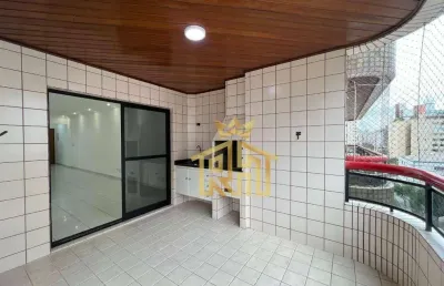 Apartamento à venda, 131 m² por r$ 720.000,00 - tupi - praia grande/sp