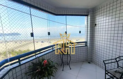 Apartamento de 3 quartos, 2 suítes no bairro de guilhermina  em praia grande - sp - vista mar