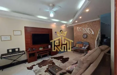 Sobrado à venda, 200 m² por r$ 1.400.000,00 - vila guilhermina - praia grande/sp