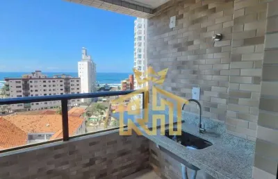 Apartamento com 2 dormitórios à venda, 70 m² por r$ 485.000,00 - vilamar - praia grande/sp