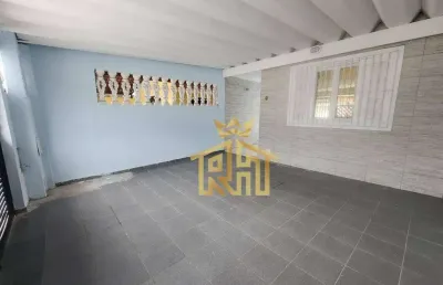 Casa com 2 quartos  no bairro de ocian em praia grande - sp