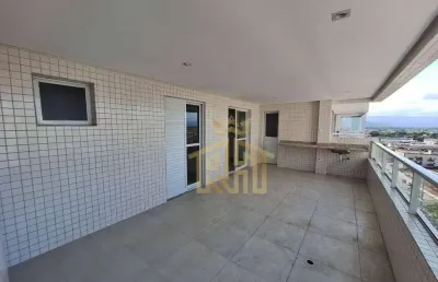 Apartamento com 3 dormitórios à venda, 127 m² por r$ 950.000,00 - aviação - praia grande/sp