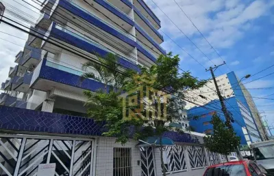 Apartamento com 1 dormitório à venda, 50 m² por r$ 215.000,00 - mirim - praia grande/sp