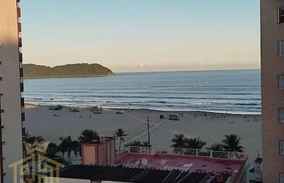 Apartamento de 1 quarto no bairro de guilhermina  em praia grande - sp  - vista mar