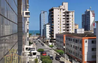 Apartamento com 2 dormitórios à venda, 70 m² por r$ 470.000 - canto do forte - praia grande/sp