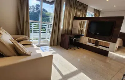 Apartamento para venda em santana de parnaíba, tamboré, 1 dormitório, 1 banheiro, 1 vaga