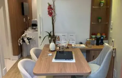 Sala comercial para locação, dezoito do forte empresarial/alphaville., 2 banheiros, 1 vaga