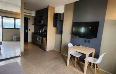 Apartamento para locação em barueri, alphaville centro industrial e empresarial/alphaville., 1 dormitório, 1 suíte, 1 banheiro, 1 vaga
