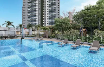 Apartamento com 2 quartos à venda na avenida professor joão fiúsa, 16, jardim república, ribeirão preto, 50 m2 por r$ 313.000