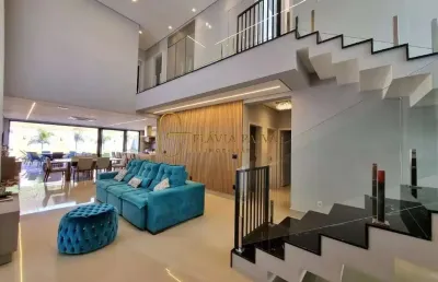 Casa em condomínio fechado com 3 quartos à venda na rua ruth barbosa martins, 1000, residencial e empresarial alphaville, ribeirão preto, 305 m2 por r$ 3.200.000