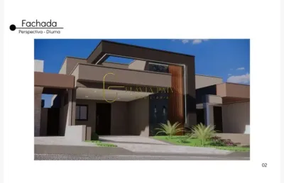 Casa em condomínio fechado com 3 quartos à venda na rua josé carlos carvalho, 100, quinta da mata, ribeirão preto, 169 m2 por r$ 1.350.000