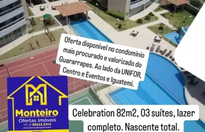 Oferta disponível de um ótimo apto no condomínio mais procurado e valorizado na região do guararapes