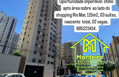 Excelente oferta ótimo apto nascente total área nobre ao lado do shopping rio mar