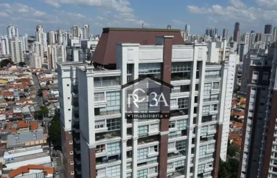 Cobertura com 4 dormitórios à venda, 600 m² por r$ 7.600.000,00 - tatuapé - são paulo/sp