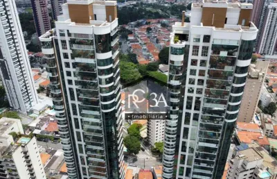 Apartamento a venda no jardim anália franco com 335 m², 4 suítes, sacada gourmet, 5 vagas