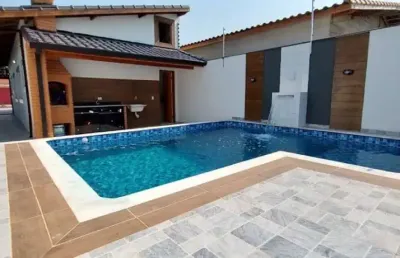 Casa com 3 dormitórios à venda, 97 m² por r$ 449.900,00 - jardim das palmeiras - itanhaém/sp