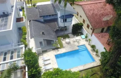 Casa com 4 dormitórios à venda, 350 m² por r$ 3.700.000,00 - residencial mod 22 - bertioga/sp