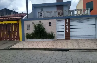 Sobrado com 4 dormitórios à venda, 160 m² por r$ 549.000,00 - suarão - itanhaém/sp