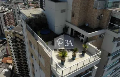 Cobertura com 1 dormitório à venda, 130 m² por r$ 1.250.000,00 - jardim anália franco - são paulo/sp