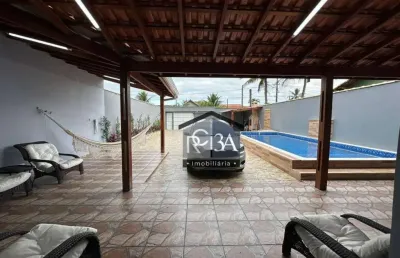 Casa com 3 dormitórios à venda, 110 m² por r$ 559.000,00 - gaivota - praia - itanhaém/sp