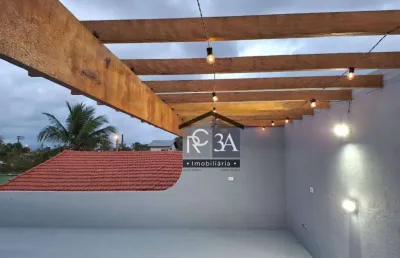Casa com 3 dormitórios à venda, 122 m² por r$ 498.000 - bopiranga - itanhaém/sp