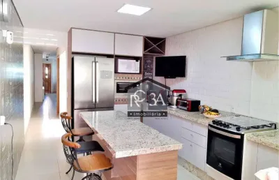 Sobrado à venda na vila formosa, 3 dormitórios, 4 vagas e área gourmet