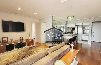 Apartamento mobiliado para vender com 99m², varanda gourmet, 2 vagas. rua serra de botucatu, tatuapé - sp