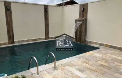 Casa com 3 dormitórios, lado praia à venda, 113 m² por r$ 630.000 - cibratel ii - itanhaém/sp