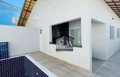 Casa à venda, 77 m² por r$ 388.990,00 - jardim suarão - itanhaém/sp