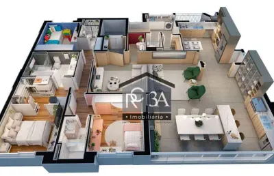 Apartamento alto padrão com 3 dormitorios 4 vagas + deposito no tatuape