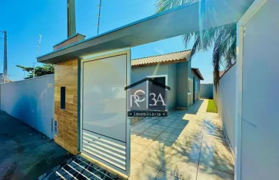 Casa com 2 dormitórios à venda, 65 m² por r$ 290.000 - jardim lindomar - itanhaém/sp