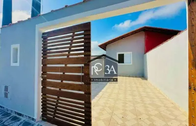 Casa com 2 dormitórios à venda, 55 m² por r$ 220.000 - nova itanhaém - interior - itanhaém/sp