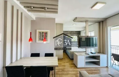 Apartamento com 1 dormitório para alugar, 40 m² por r$ 4.267,08/mês - jardim anália franco - são paulo/sp
