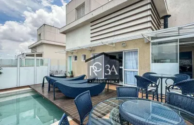 Cobertura com 4 dormitórios à venda, 342 m² por r$ 5.890.000 - tatuapé - são paulo/sp