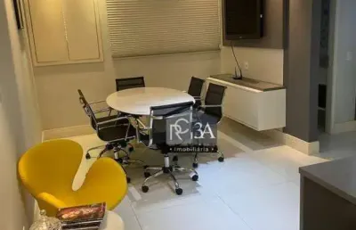 Sala para alugar, 55 m² por r$ 6.800,00/mês - jardim anália franco - são paulo/sp