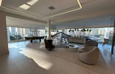Apartamento alto padrão no jardim anália franco com 392 m² com 4 suítes, 5 vagas.