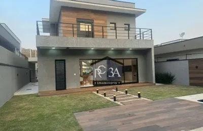 Sobrado com 3 dormitórios à venda, 218 m² - condomínio residencial reserva de atibaia - atibaia/sp