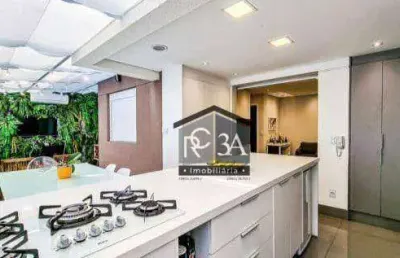 Apartamento garden 2 dormitórios à venda, 79 m² - anália franco - são paulo/sp