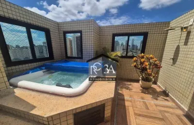 Cobertura com 3 dormitórios, 200 m² - venda por r$ 2.450.000,00 ou aluguel por r$ 11.259,00/mês - tatuapé - são paulo/sp