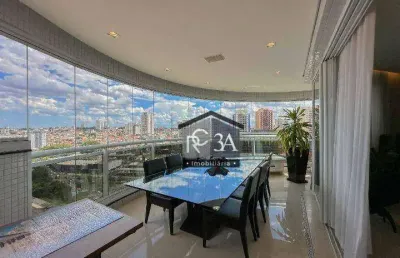 Apartamento com 3 dormitórios à venda, 200 m² - jardim anália franco - são paulo/sp