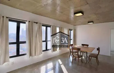 Apartamento com 1 dormitório para alugar, 70 m² - tatuapé - são paulo/sp