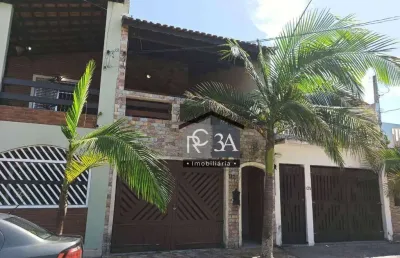 Sobrado com 2 dormitórios, 120 m² - venda por r$ 380.000,00 ou aluguel por r$ 2.450,00/mês - suarão - itanhaém/sp