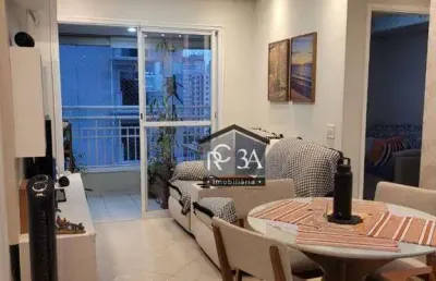 Apartamento com 2 dormitórios para alugar, 53 m²  - tatuapé - são paulo/sp