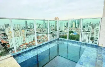 Cobertura, 527 m² - venda por r$ 7.500.000,00 ou aluguel por r$ 69.000,00/mês - tatuapé - são paulo/sp