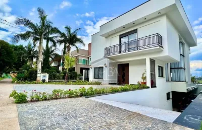 Casa alto padrão com 5 suítes a venda condomínio reserva da serra – jundiaí – sp