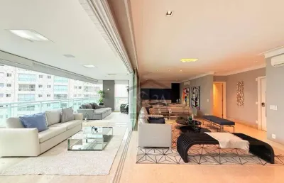 Apartamento com 3 suítes para alugar, 280 m², 5 vagas - anália franco - são paulo/sp